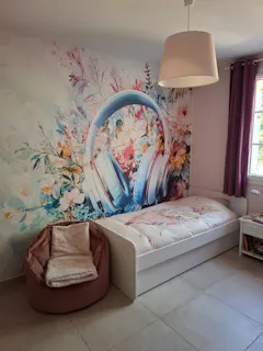 Papier Peint Floraison
