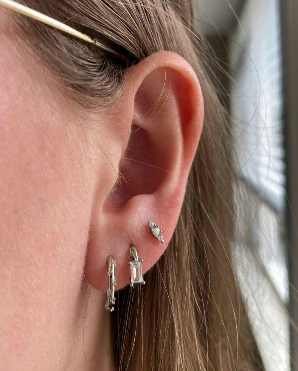 Constellation huggies earrings - Star Collection