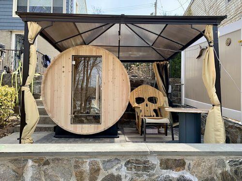 Almost Heaven Watoga 4-Person Standard Barrel Sauna