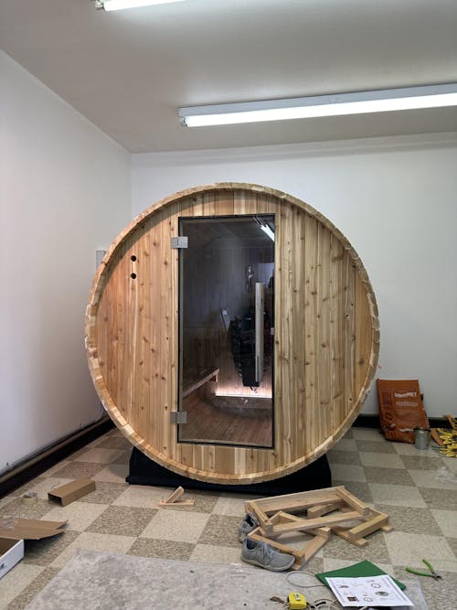Almost Heaven Watoga 4-Person Standard Barrel Sauna