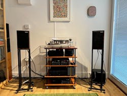 #354 Solid Steel Speaker Stands for LS3/5A