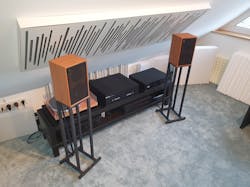 #354 Solid Steel Speaker Stands for LS3/5A