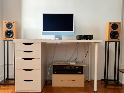 #354 Solid Steel Speaker Stands for LS3/5A