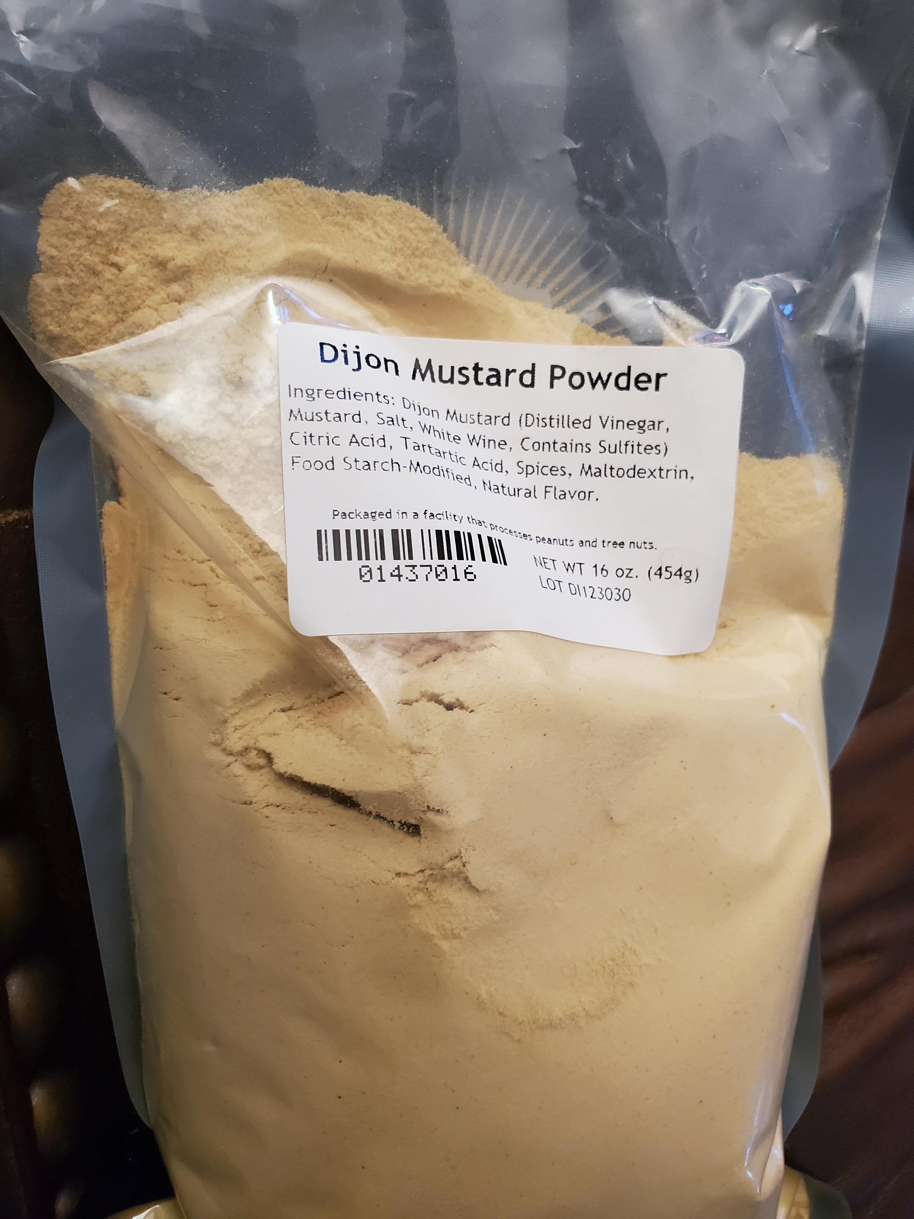 Dijon Mustard Powder - Also Known As: Dehydrated Dijon Mustard, Dijon ...