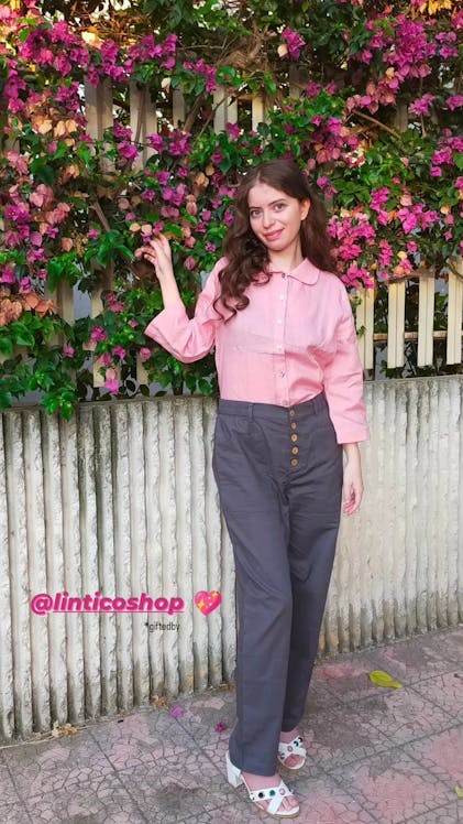 パンツ simple project LINEN TROUSERS パンツ simple project LINEN TROUSERS SIMPLE PROJECT LINEN