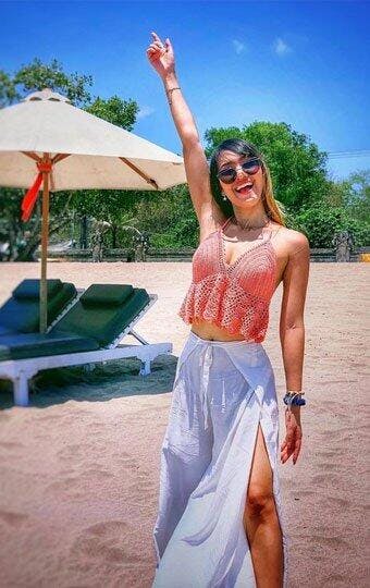 Sunny White Thai Women Wrap Pants Skirt – My Thai Pants