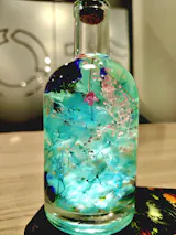 Frolicking Blues Preserved Flower Tabletop