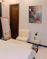 Dervish Beneath the Moon of Devotion | Handmade Canvas Wall Art