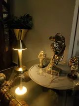 SleekAura Touch Table Lamp – Modern Rechargeable Lamp