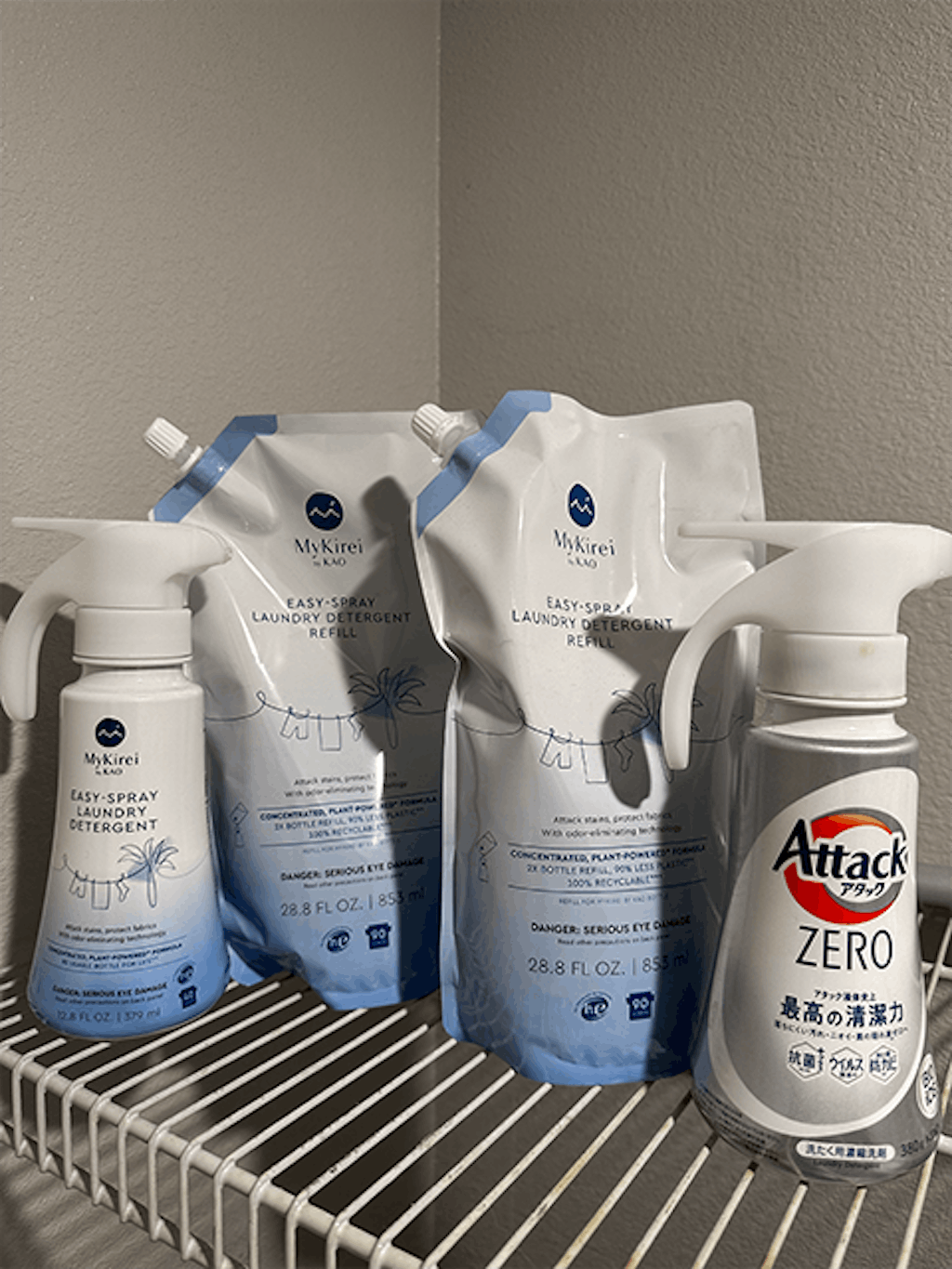 EasySpray Laundry Detergent Refill I Light & Compact I MyKirei by KAO