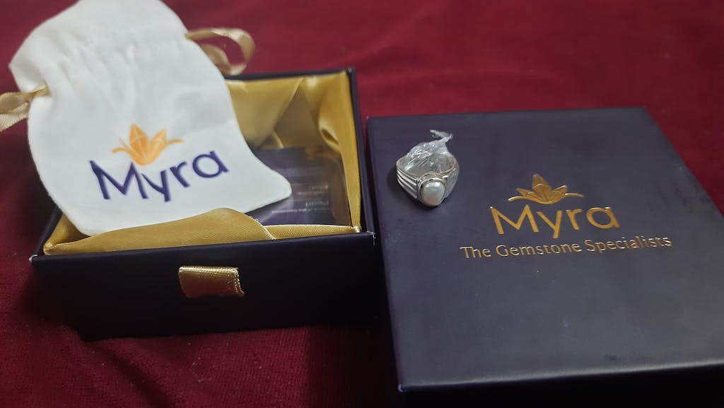 Vintage Pearl (Moti) Ring in 925 Sterling Silver - Shakti U Give Away