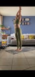 Airflow High-waisted Leggings with Pockets - Light Green