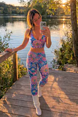 Blossom Dream High-Waisted Leggings