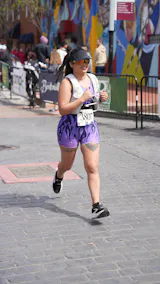 Flame V-shape Strappy Sports Bra-Indigo