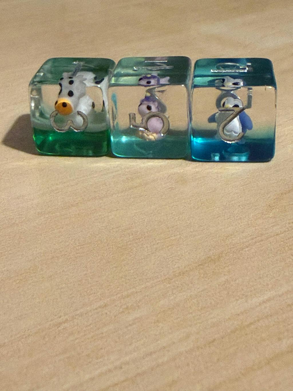 Filled/Inclusion Mystery Dice