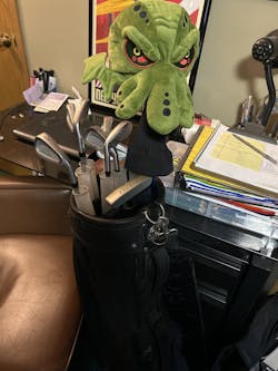 Cthulhu Plush Driver Cover