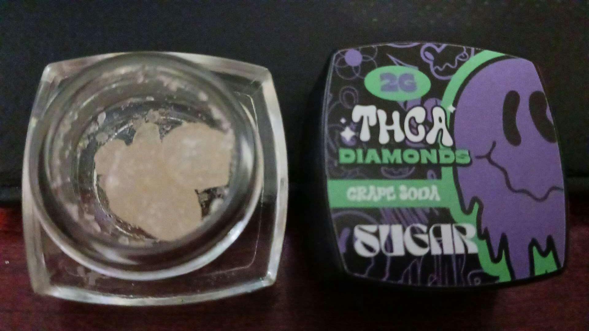 TRIPPY SUGAR THCA DIAMONDS 2G DAB GRAPE SODA | MyTHCBuddy.com