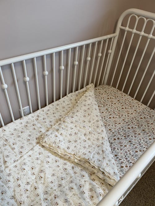 Cotton Muslin Baby Quilt- Dreamwoods