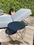 Couchtisch Sanna Metallplatte - 2er Set