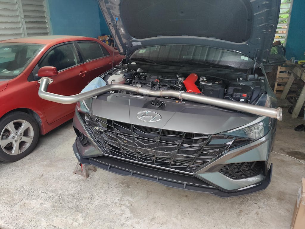 Xforce Mid Pipe (Cat / Resonator Delete) For Hyundai / KIA 1.6T Chassi