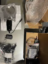 三角可変電動マフラーバルブ