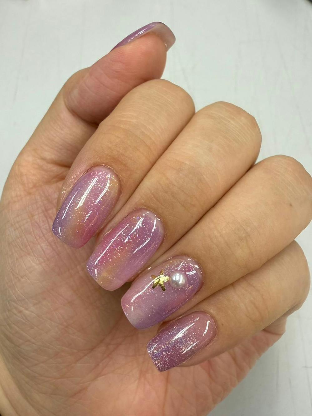 Ohora Korea | N Mermaid Love Nails | 指甲貼| Semi Cured Gel