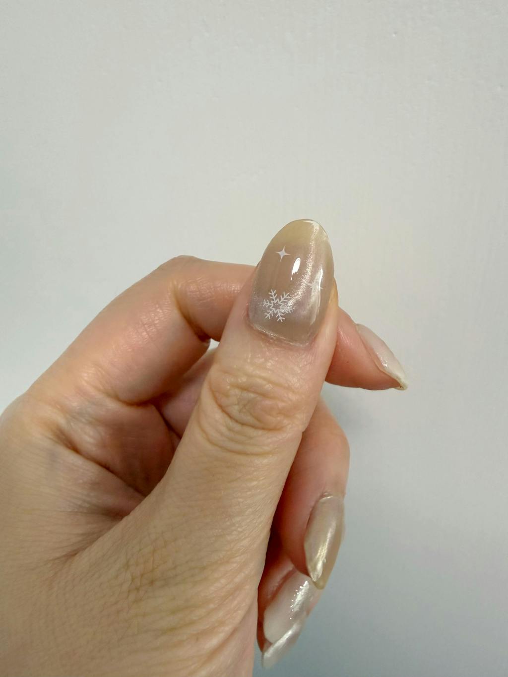 ohora N Snow Spell ND-2248 | 指甲貼 | Semi Cured Gel Nail Stickers