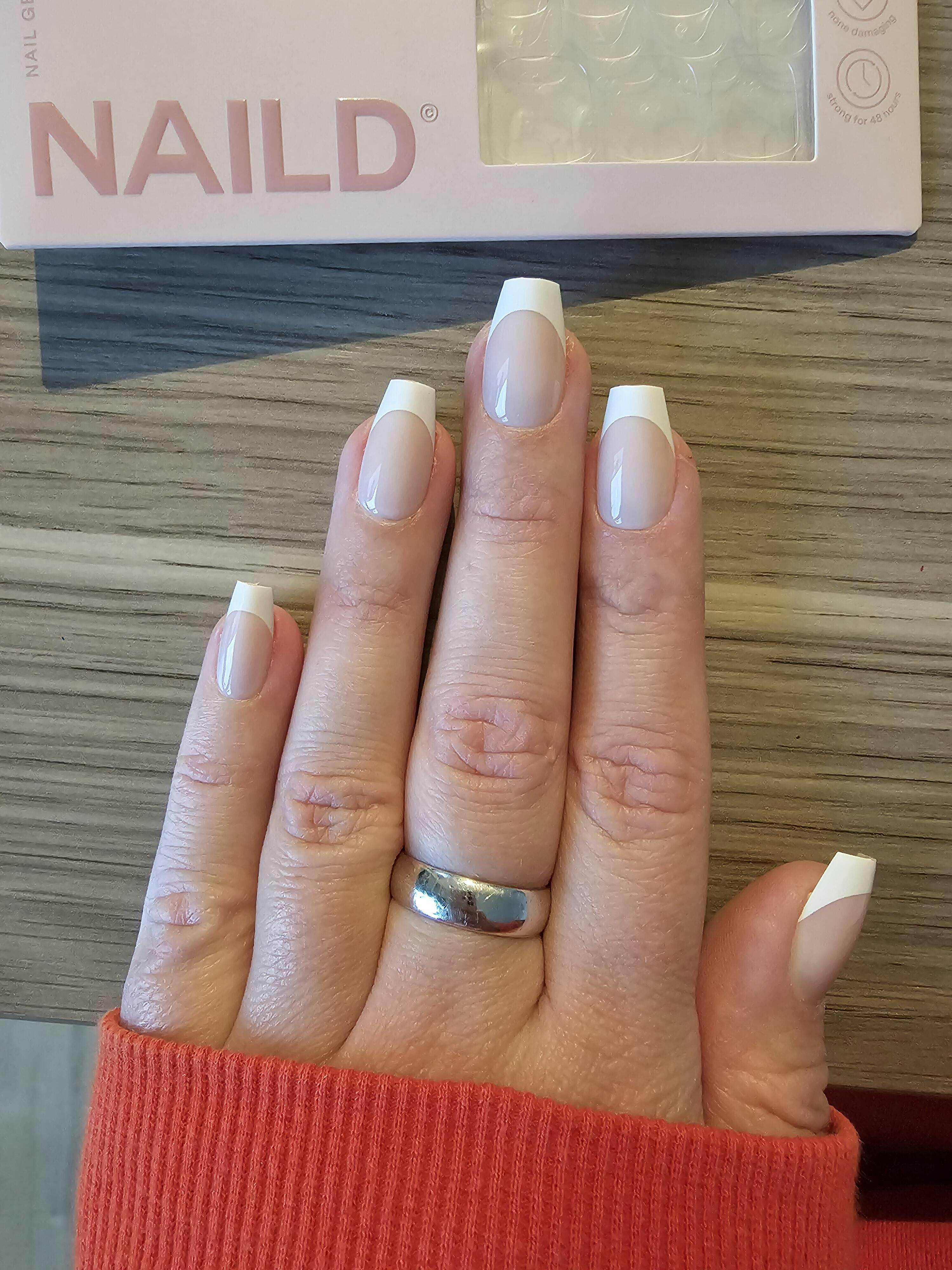 Ersatz fr Nagelkleber fr Kunstngel  NAILD Klebestreifen Klebepads