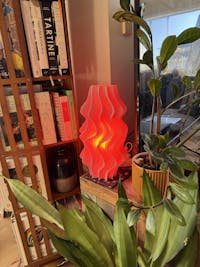 Iris Pleated Table Lamp - Designer Statement Lighting