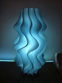 Iris Pleated Table Lamp - Designer Statement Lighting