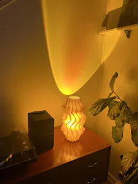 Iris Pleated Table Lamp