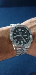 SKX Steel Bezel Insert: BB Style Red
