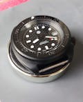 SRP Turtle Watch Case: PVD Matte Black Finish