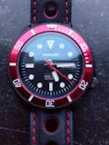 SKX Watch Case : PVD Matte Black Finish