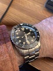 Watch Hands: SKX Vintage Patina Lume Finish