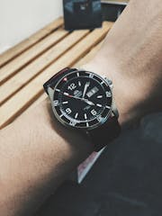SKX007/SRPD Glass Bezel Insert: Vintage Sub Style Black/White