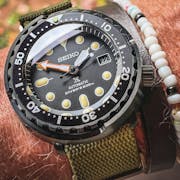 NMK920 Tuna SKX007/SRPD Watch Case Bundle: Black Finish