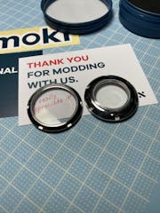 SKX Slim Sapphire Caseback: Polished Finish