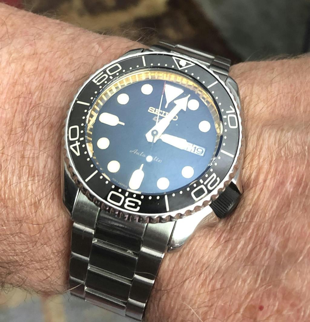 SKX007/SRPD Ceramic Bezel Insert: Dual Time style Pepsi – namokiMODS