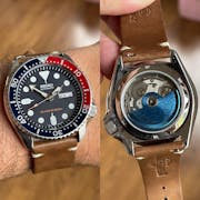 NH Movement Rotor: Great Wave Blue Finish
