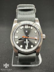 Watch Dial: MM Sunburst Grey