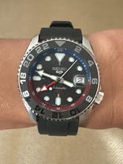 SSK Slim Sub Bezel: Steel Finish