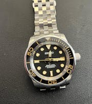 SKX007/SRPD Chapter Ring: Brushed Finish with Laser Etched Markers
