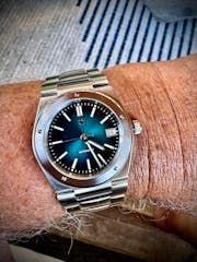 Watch Dial: Fume Blue