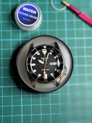 SKX013 Ceramic Bezel Insert: Sub Style Stealth