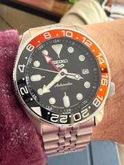 SSK Slim Coin Edge Bezel: Steel Finish