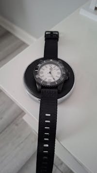 Watch Dial: Explorer Enamel White