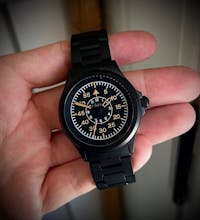 SKX007/SRPD Chapter Ring: Matte Black Finish