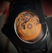 NMK961/962 Watch Bracelet: H-Link Matte Black