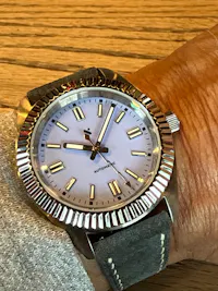 Watch Dial: Perpetual Enamel Lavender